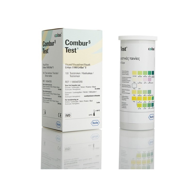 Combur 5 Test | 100 strips Combur 5 Test | 100 strips