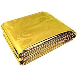 Reddingsdeken goud/zilver | 210x160cm