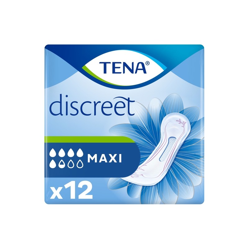 Tena Discreet Maxi | 12pcs