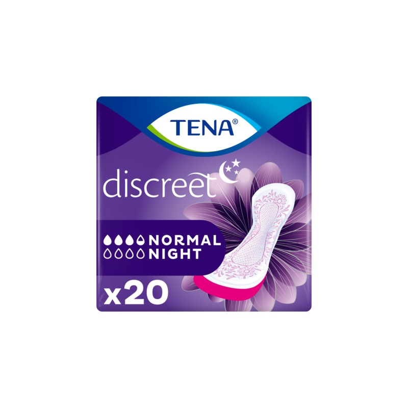 Tena Discret normal night | 20pcs