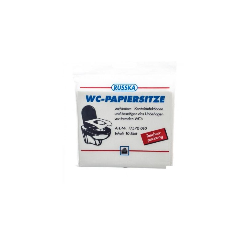 Protège de papier pour siège de toilettes| 10pcs