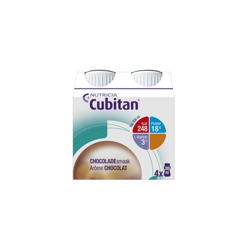 Nutricia Cubitan Chocolade | 4x200ml