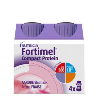 Fortimel compact proteïne  | 4x125ml