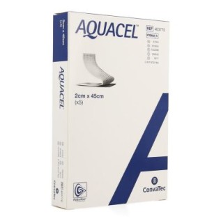 Aquacel AG wiek hydrofiber  steriel 2x45 cm | 5st