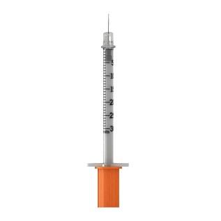 BD Micro-Fine insulinespuit + naald | 0,3ml + 30G x 8mm | 10st