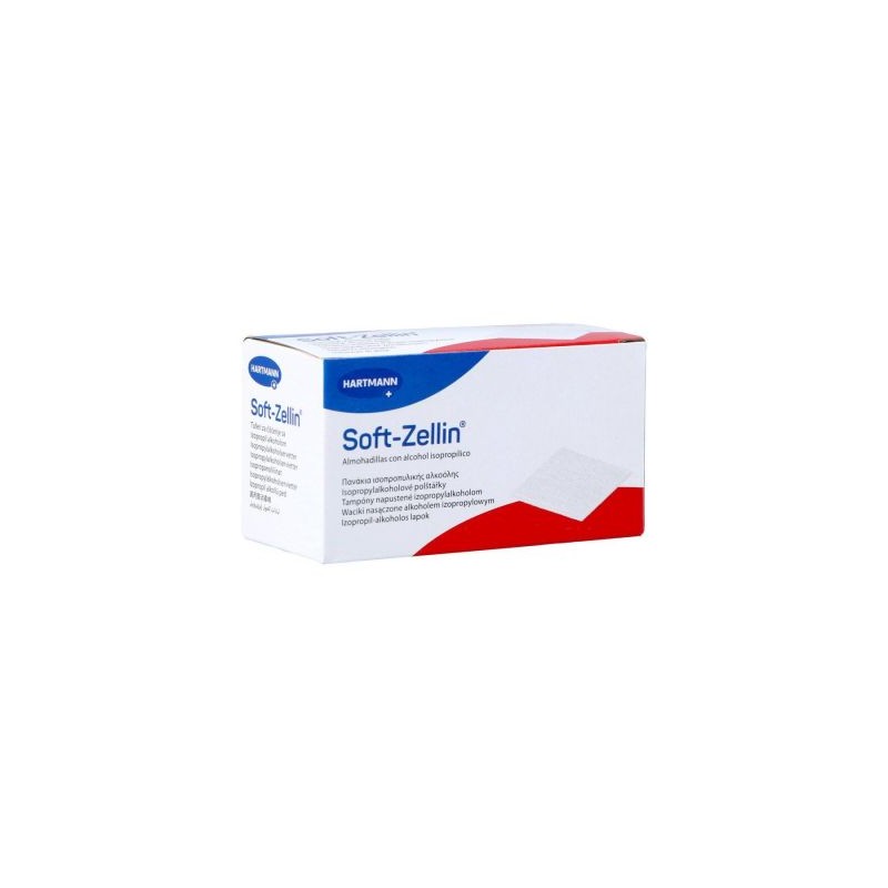 Soft- Zellin alcoholswabs 60x30mm |100st