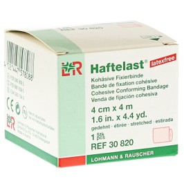 Haftelast latexfree bande de fixation cohésive 4m | 1pc