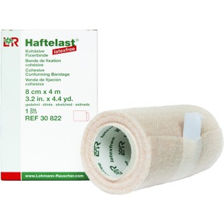 Haftelast latexfree bande de fixation cohésive 4m | 1pc