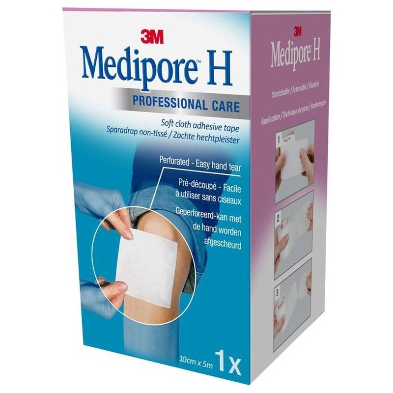 Medipore H Perforated 10cmx5m | 12pcs