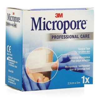 Micropore tape 2,5cm x 5m | 1st