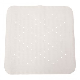 Tapis de douche blanc