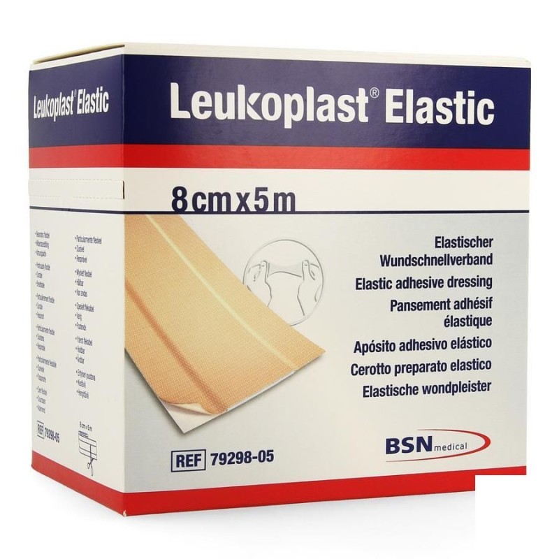 Leukoplast Elastic 8cm x 1m
