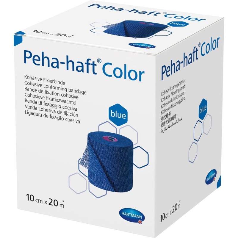 Peha-haft Color Blauw | 10cm x 20m