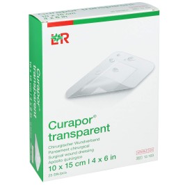 Curapor Transparant | 10cm x 15cm |25st