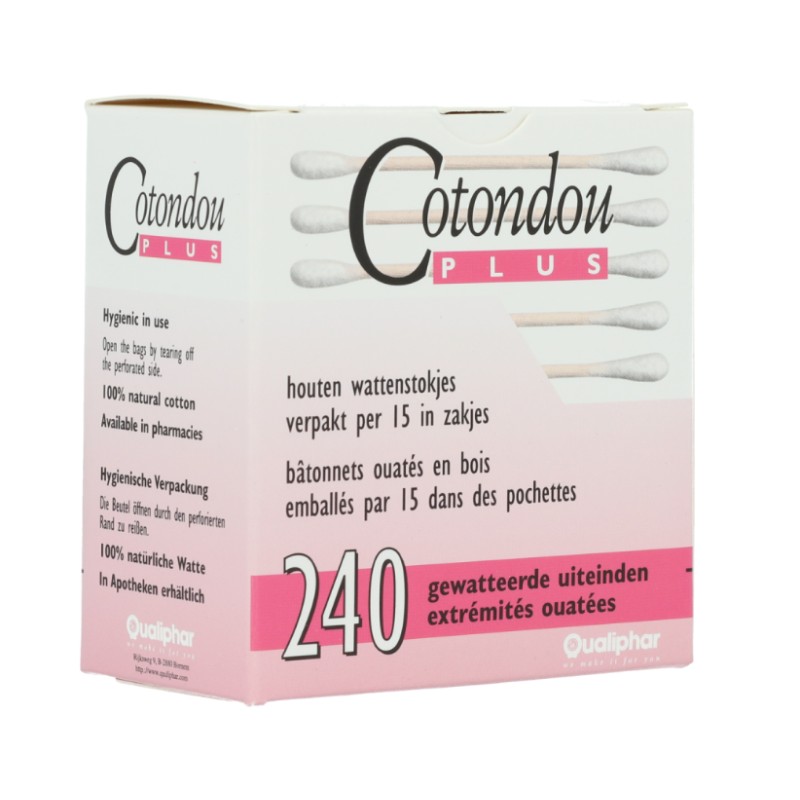 Bâtonnets ouatés Bois Cotondou | 240st