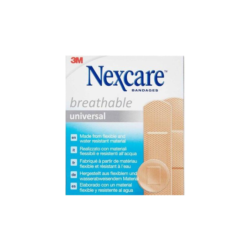 Nexcare Pansements Breathable Assortiment | 40pcs