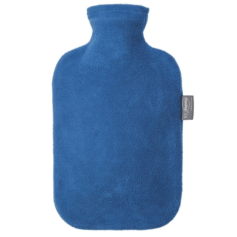 Fashy Warmwaterkruik met hoes 2L | Blauw