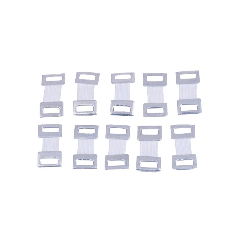 Agrafes élastiques Blanc | 100pcs