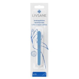 Livsane Limes à ongles Émeri | 10pcs