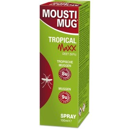 Moustimug Anti-insect Tropical Maxx 50% DEET Spray | 100ml