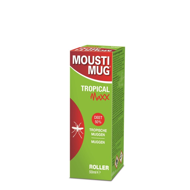 Moustimug Anti-insect Tropical Maxx 50% DEET Roll-on | 50ml