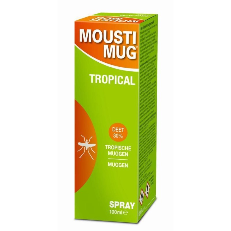 Moustimug Anti-insect Tropical 30% DEET Spray | 100ml