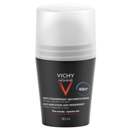 Vichy Homme Déodorant Anti-Transpirant Roll-on 48h | 50ml