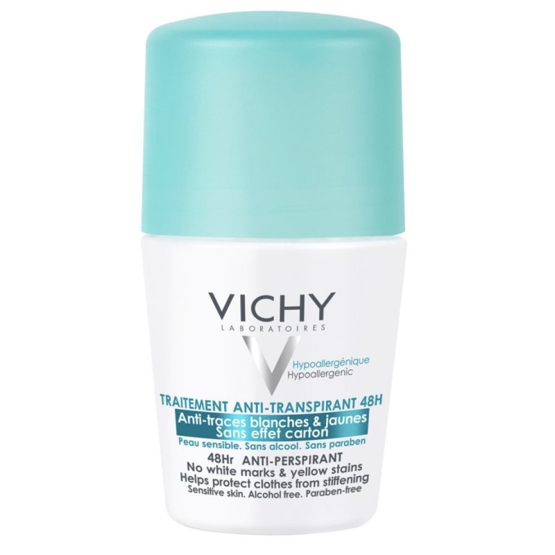 Vichy Traitement Anti-Transpirant Anti-Traces 48h | 50ml