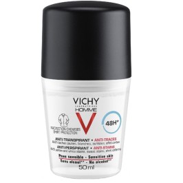 Vichy Homme Déodorant 48h Anti-Traces | 50ml