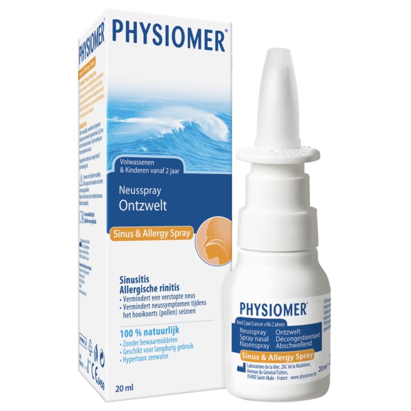 Physiomer Sinus & Allergy Spray Nasal | 20ml