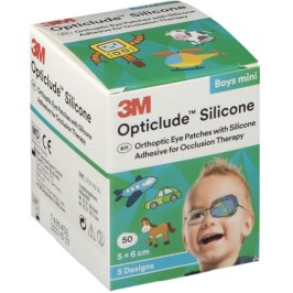 Opticlude Silicone Boys Mini 5x6cm | 50st