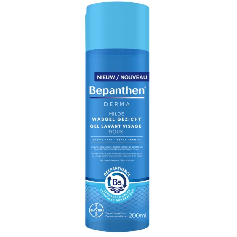 Bepanthen Derma Milde Wasgel Gezicht | 200ml