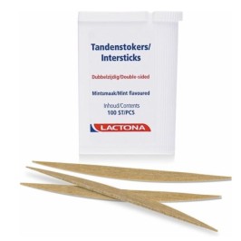 Tandenstoker Intersticks Hout Lactona | 100st