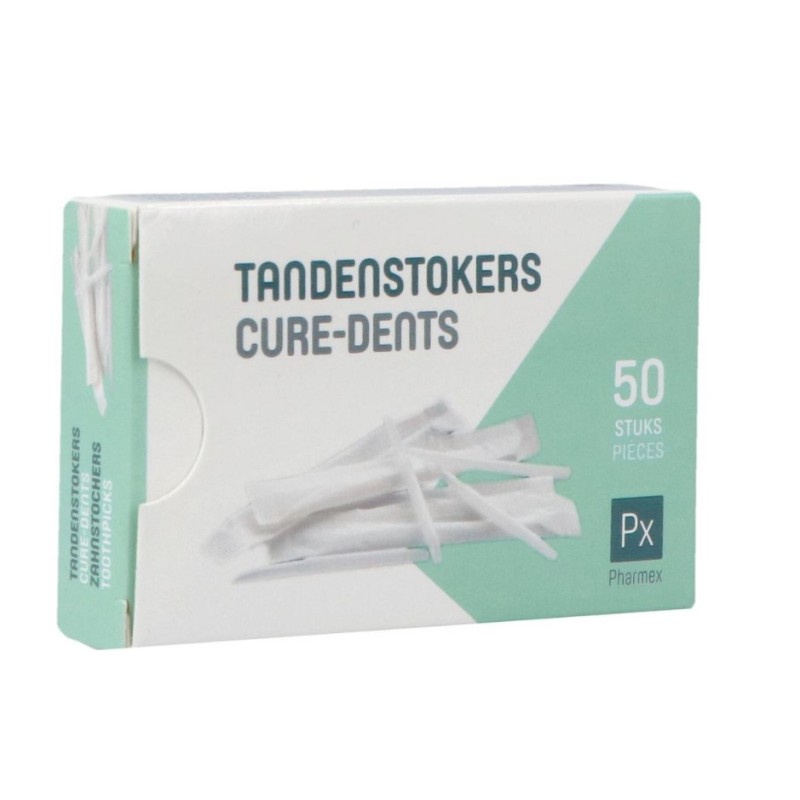 Tandenstoker Pluim Pharmex | 50st