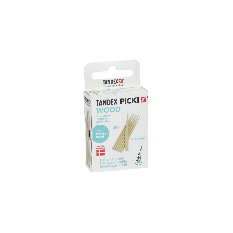 Cure-Dents Bois Tandex | 80pcs