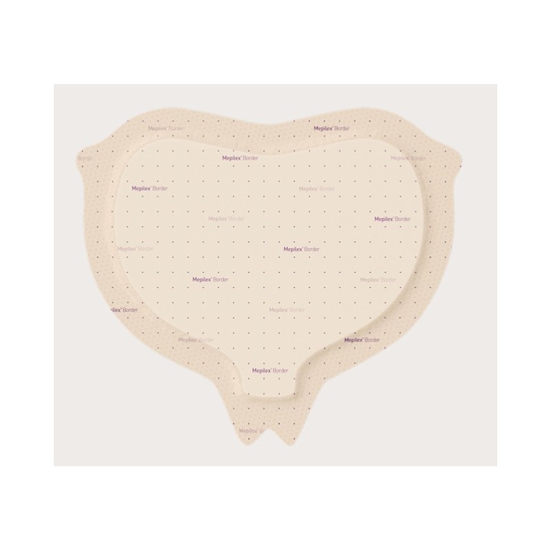 Mepilex Border Sacrum 16x20cm | 5st