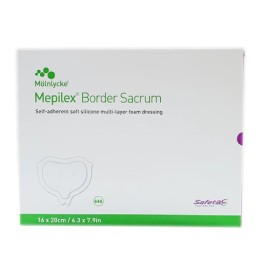 Mepilex Border Sacrum 16x20cm | 5st