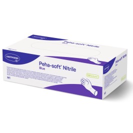 Peha-Soft Handschoenen Nitrile Blauw 150st | XL