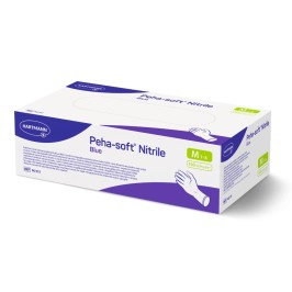 Peha-Soft Gants Nitrile Bleu 150pc | M