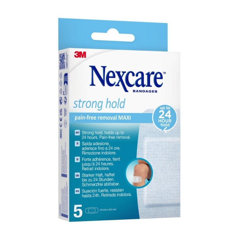 Nexcare Strong Hold Maxi Pansements | 5pcs