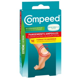 Compeed Pansements Ampoules Extrême Moyen | 10pcs