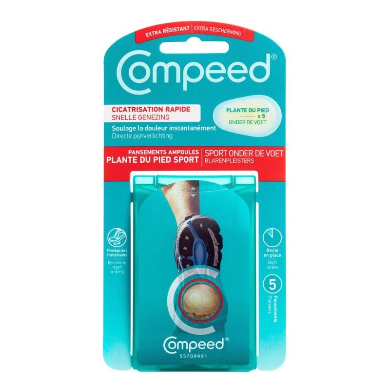 Compeed Pansements Ampoules Plante du Pied | 5pcs