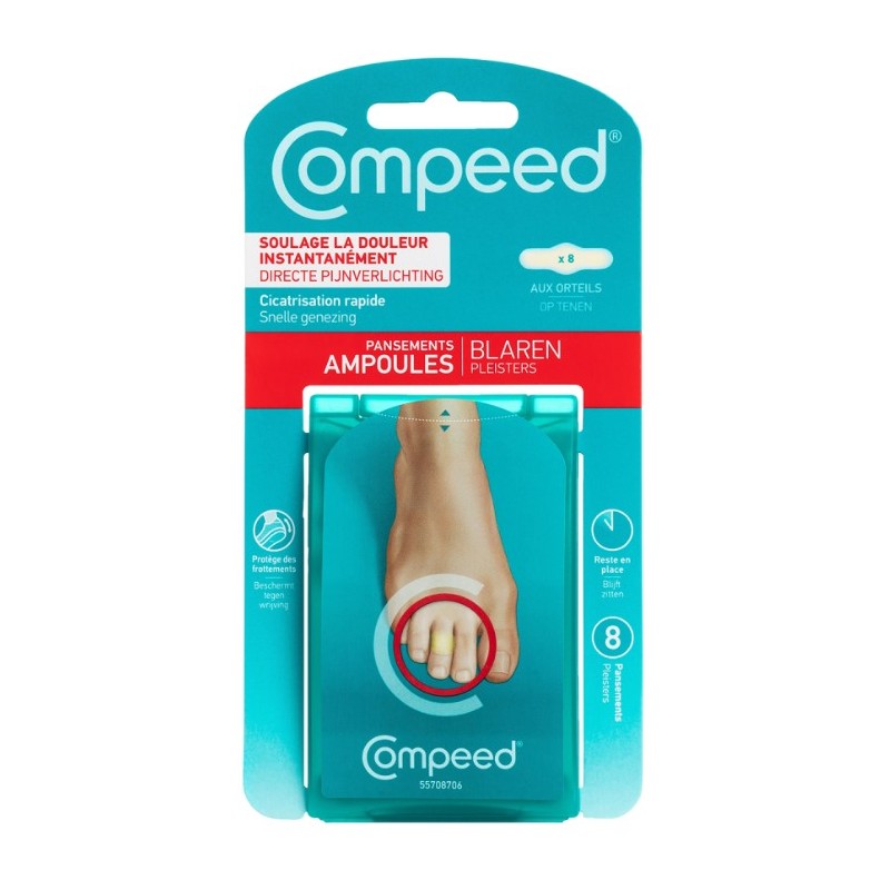 Compeed Blarenpleister tenen | 8st