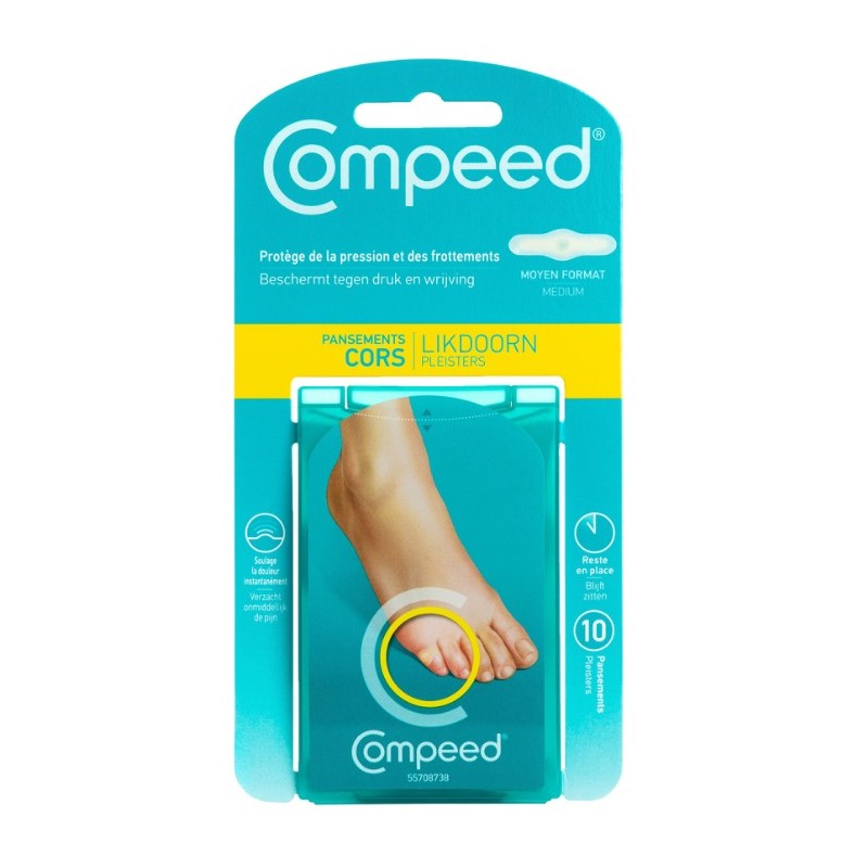 Compeed Likdoornpleisters Medium | 10st