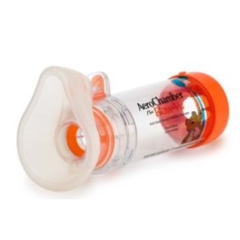 Aerochamber Plus Flow-Vu Masker Baby | Oranje