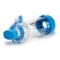 Aerochamber Plus Flow-Vu + Embout Buccale Adultes | Bleu