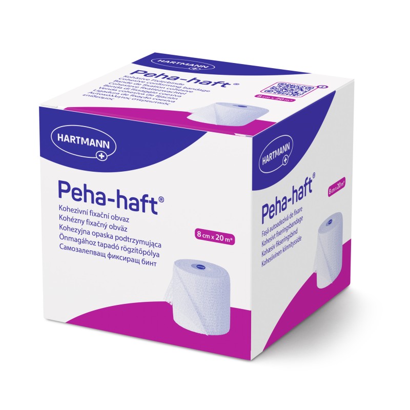 Peha-Haft bande fixation sans latex 8cm x 20m | 1pc Peha-Haft bande fixation sans latex 8cm x 20m | 1pc