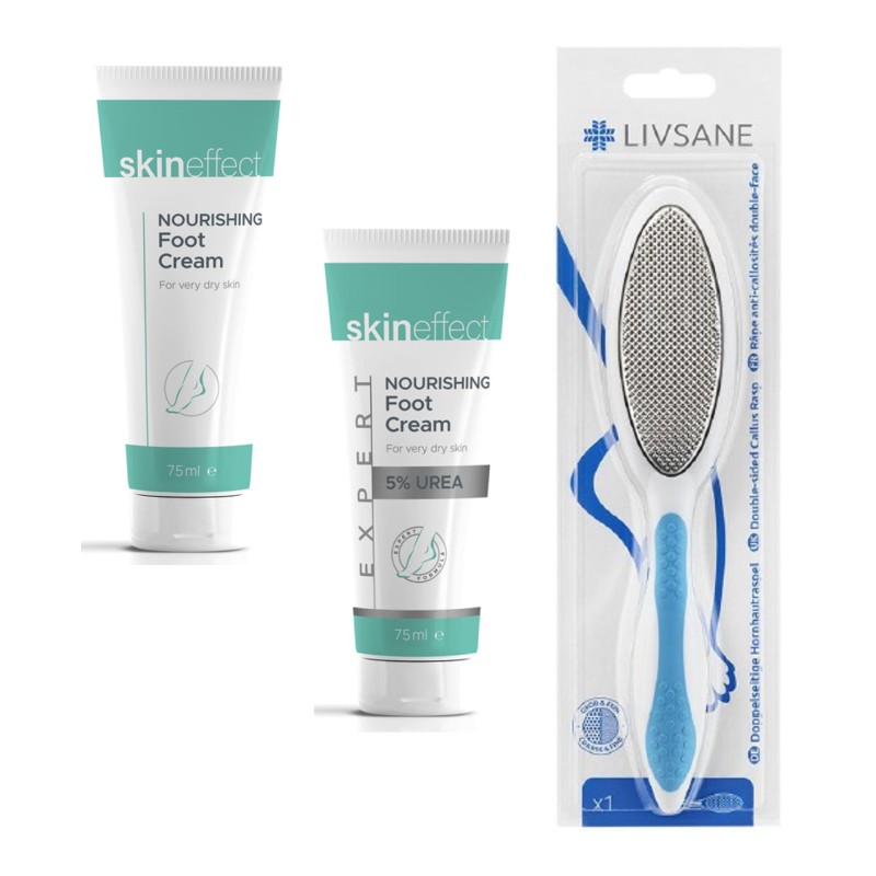 Geschenkpakket LIVSANE & skineffect | Pedicure | De Luxe