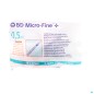 BD Micro-Fine Insulinespuit + naald | 0,5ml + 29G 1/2 | 100st