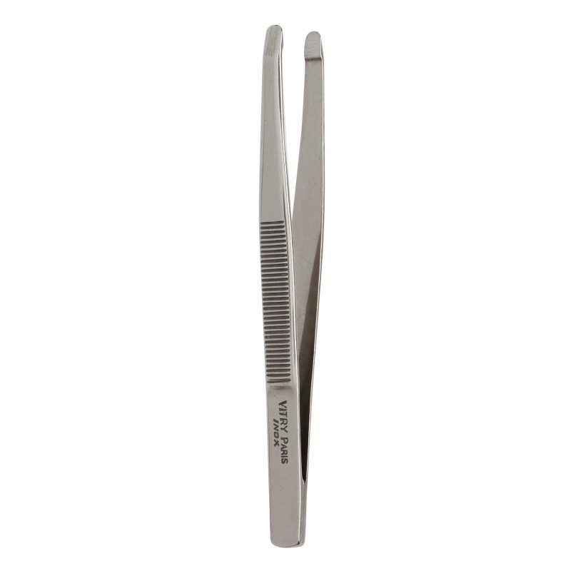 Vitry Classic Epileerpincet, Ronde punt, Inox (1014) | 1st